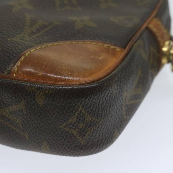 LOUIS VUITTON Monogram Marly Dragonne GM Clutch Bag LV Auth - Picture 9 of 16